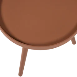 Sasha bijzettafel o41 cm hout oudroze [fsc]