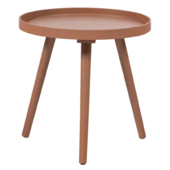 Sasha bijzettafel o41 cm hout oudroze [fsc]