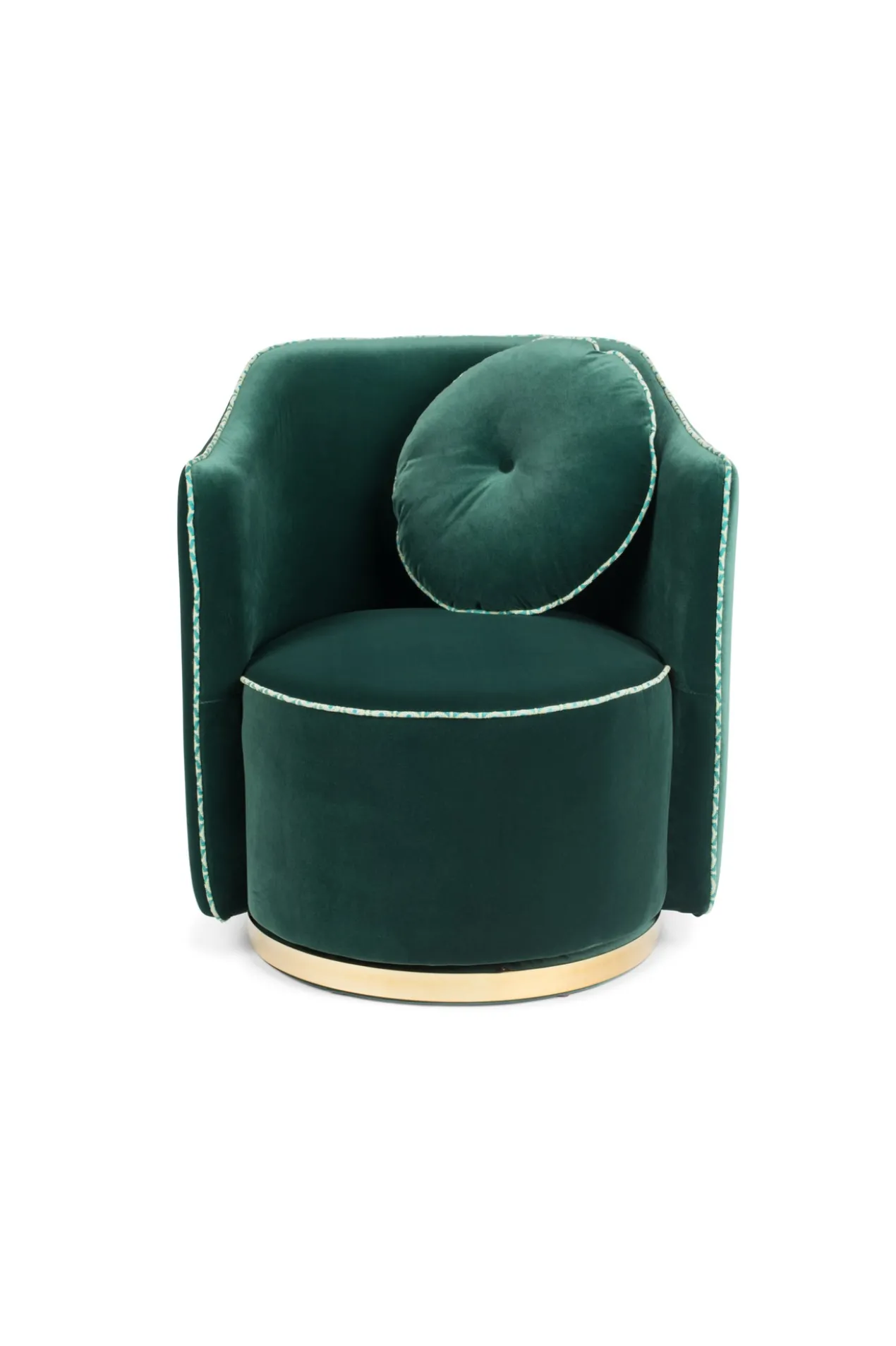 Sassy granny lounge stoel donker groen