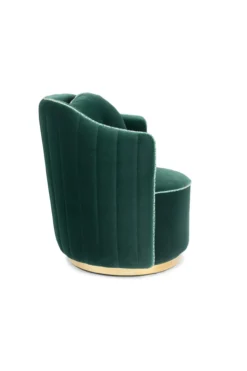Sassy granny lounge stoel donker groen
