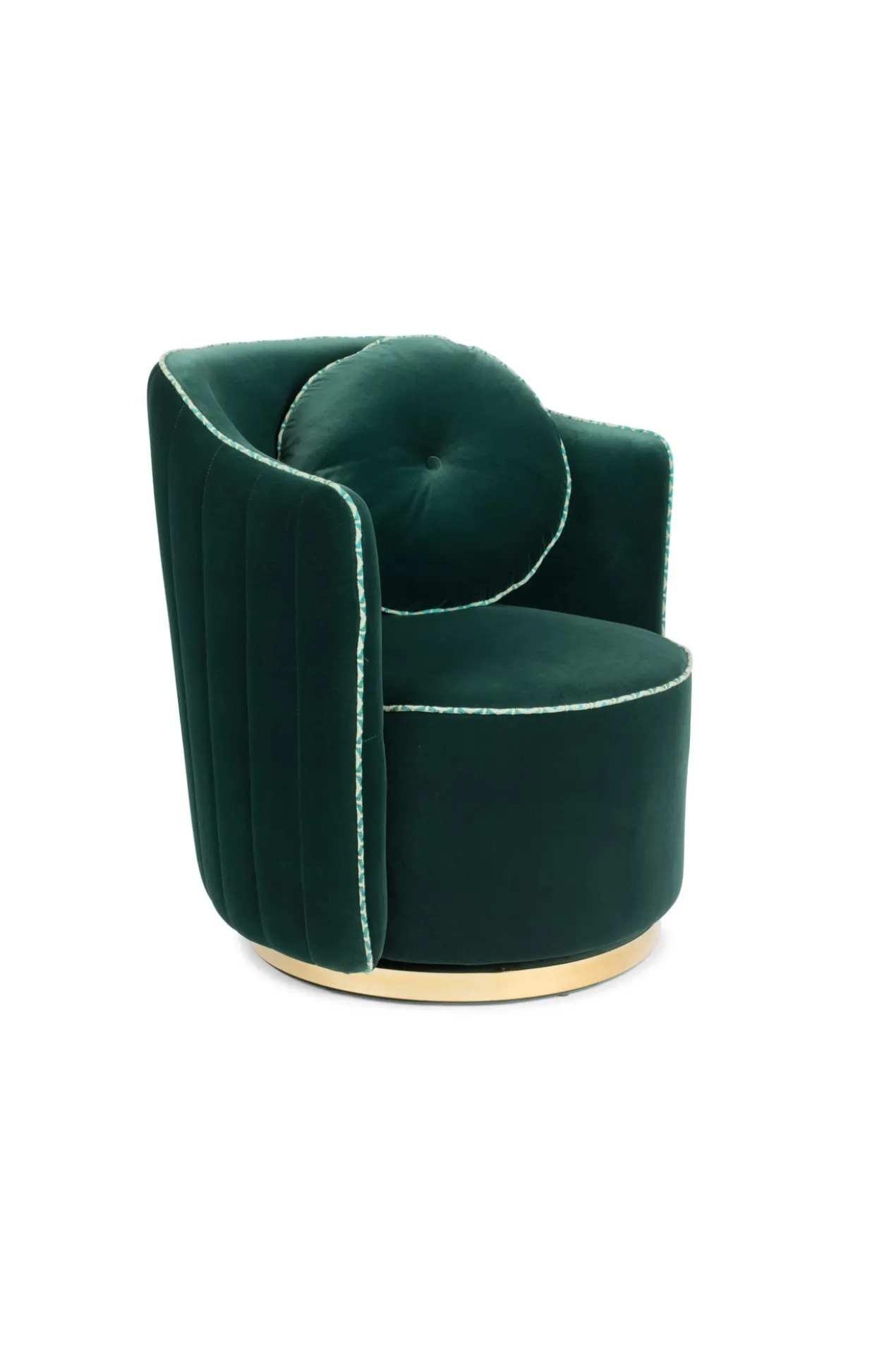 Sassy granny lounge stoel donker groen