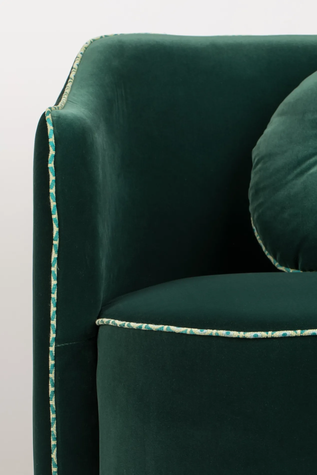 Sassy granny lounge stoel donker groen