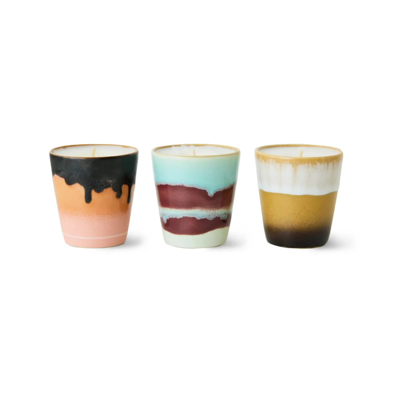 70's Ceramics geurkaars kerstspecial - set van 3