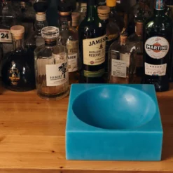 Schaal Pop cube L blue