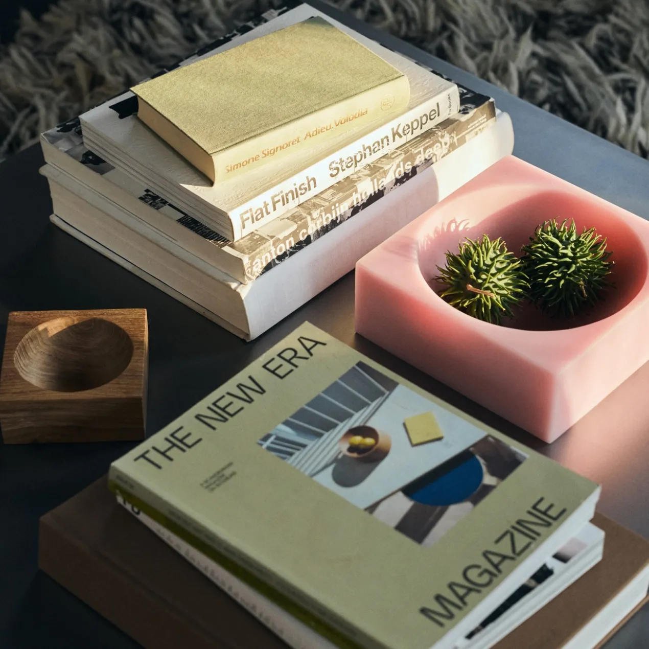Schaal Pop cube L pink