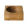Schaal Teak cube bowl S