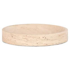 Schaal Travis beige travertin