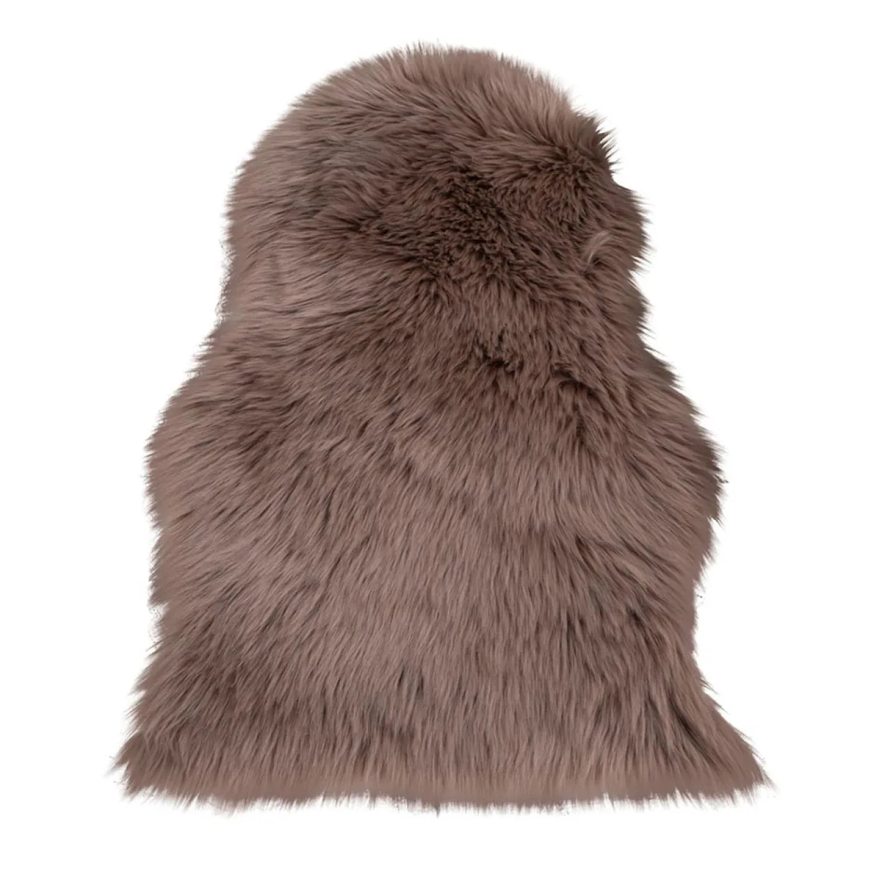 Schapenvacht Benthe polyester Bruin