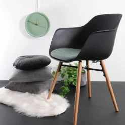 Schapenvacht Benthe polyester Bruin
