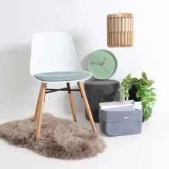 Schapenvacht Benthe polyester Grijs