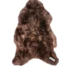 Schapenvacht longhair chestnut 100×65 cm