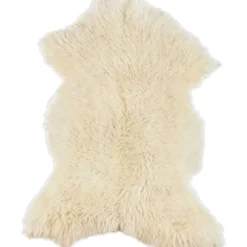 Schapenvacht natural white 180×100 cm