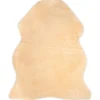 Schapenvacht natural white 95×65 cm