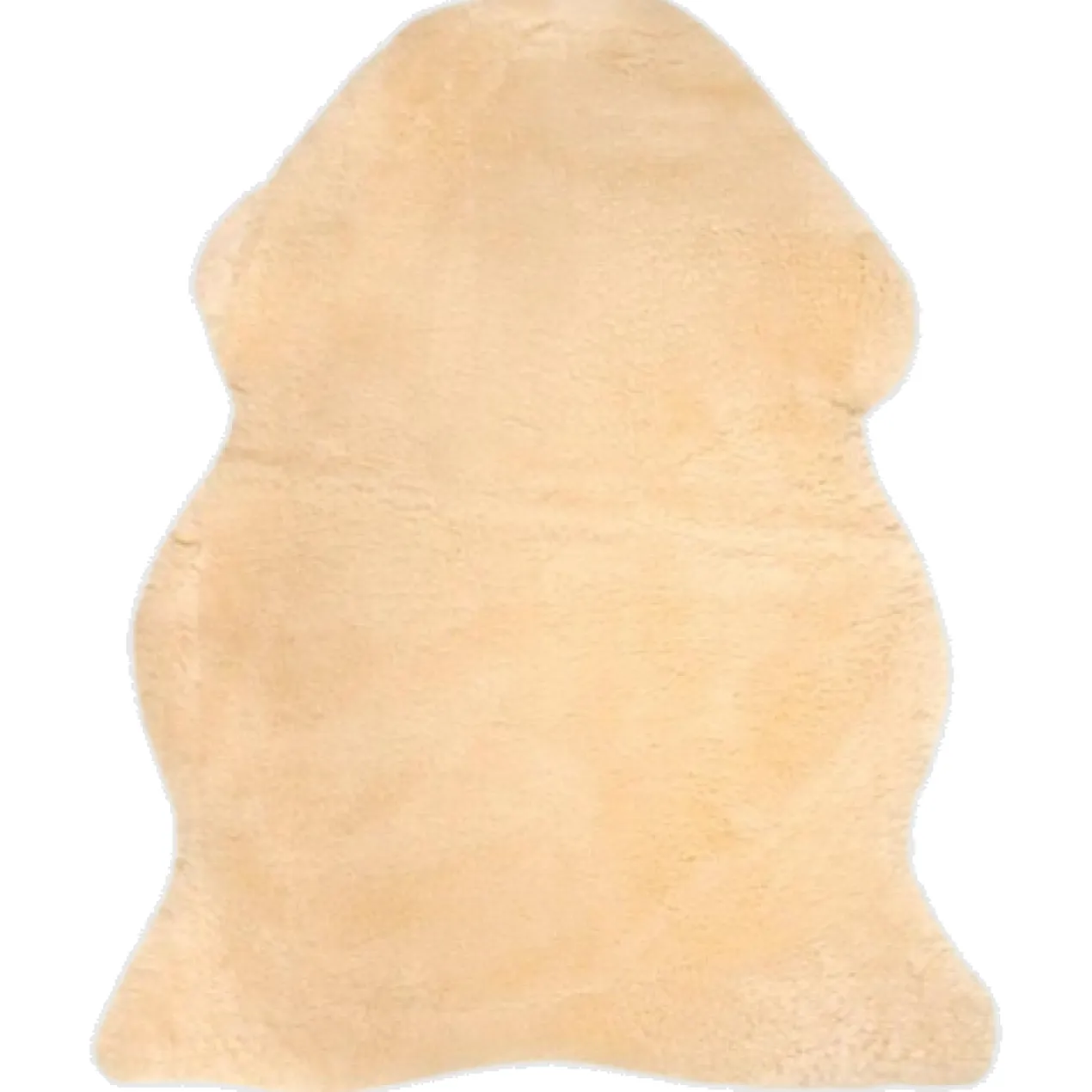 Schapenvacht natural white 95×65 cm