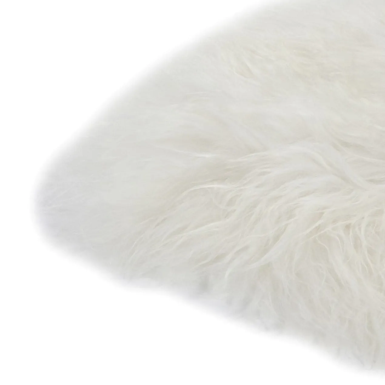 Schapenvacht natural white 210×80 cm