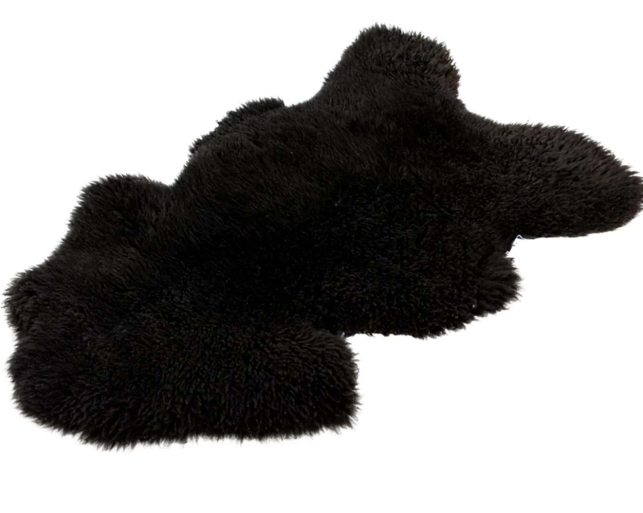 Schapenvacht shorthair black 100×65 cm