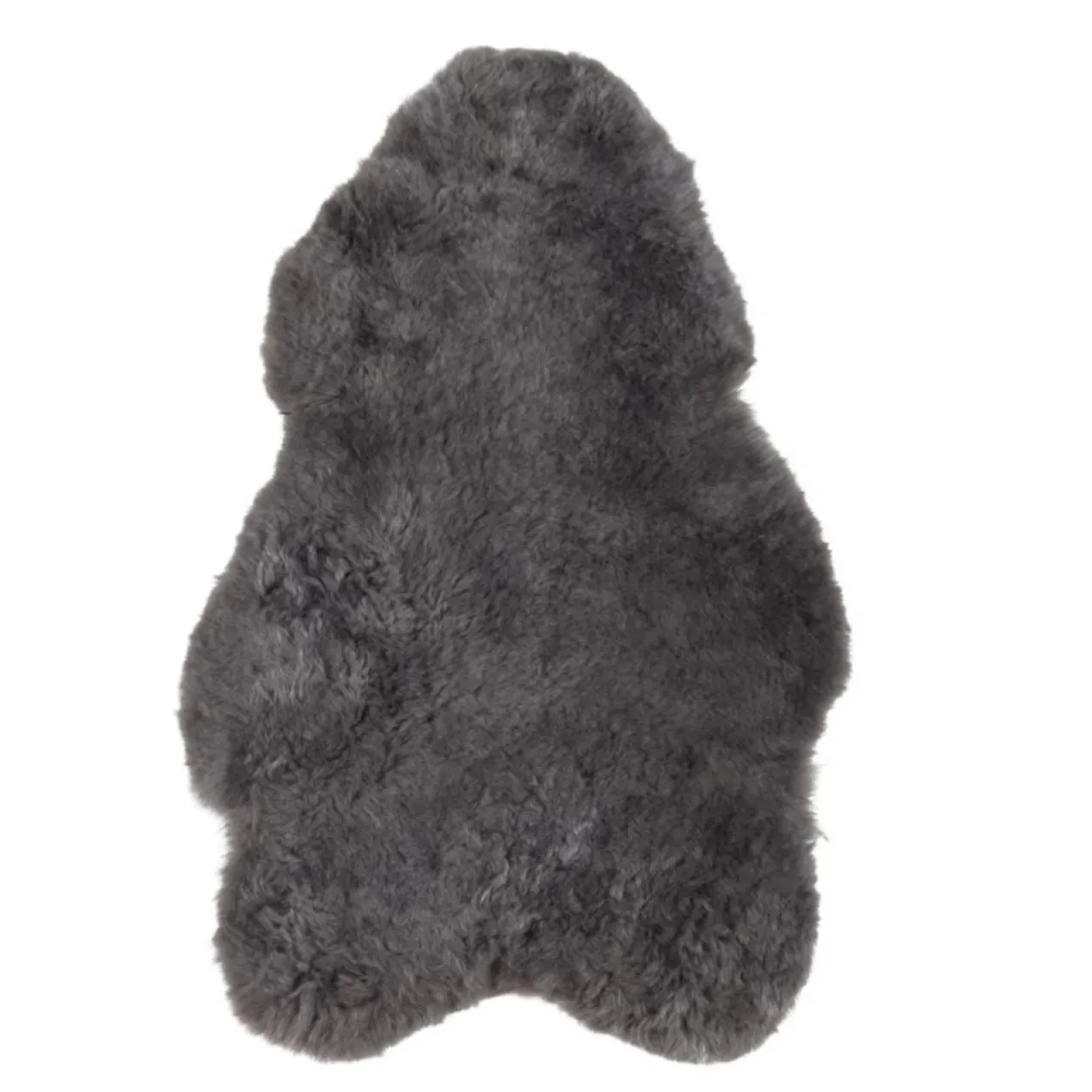 Schapenvacht shorthair grey 90x110 cm