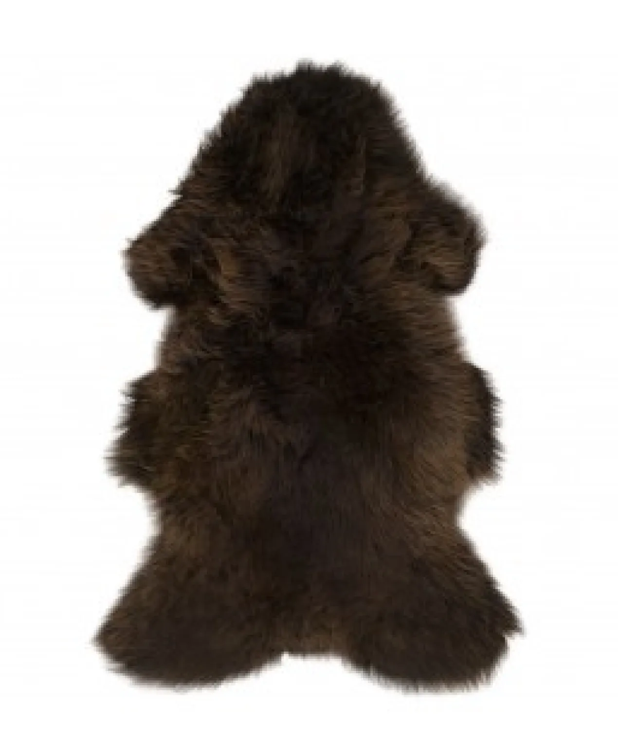 Schapenvacht Texel Bruin Supersize +110 cm