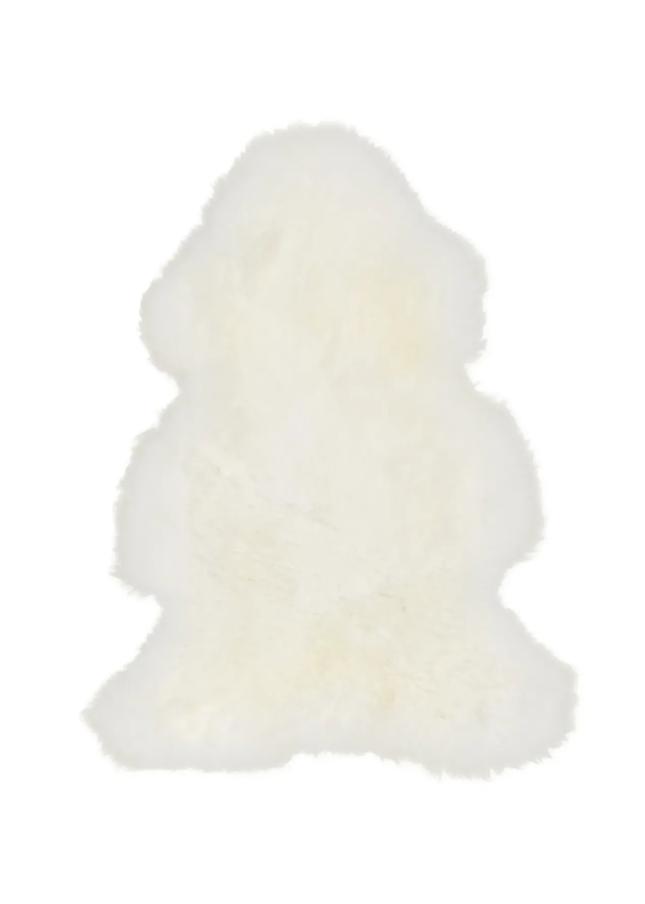 Schapenvacht wit White sheepskin Small