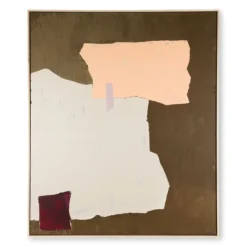 Schilderij Abstract Mustard/Nude