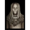 Schilderij Himba girl 185x115 cm