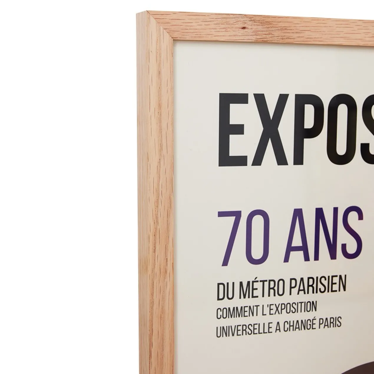 Schilderij Parisian metro