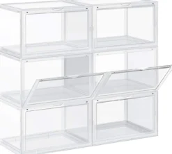 Schoenen opbergboxen - Indusign 6 stuks
