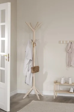Schoenenrek Confetti hout Whitewash