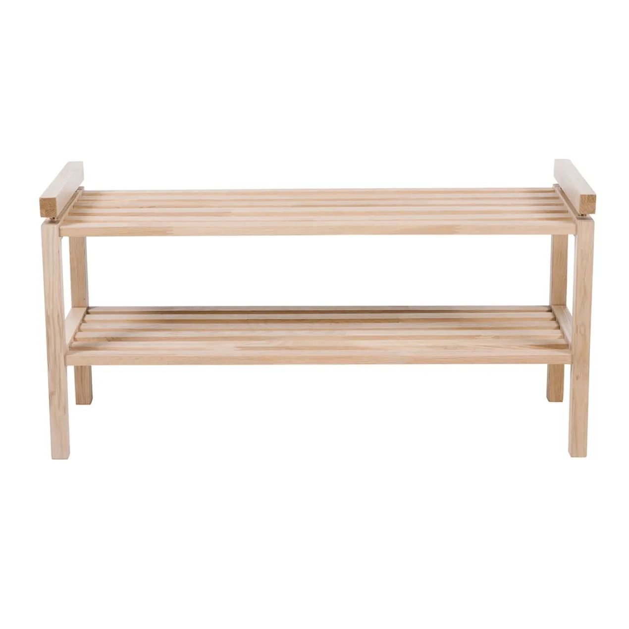Schoenenrek Confetti hout Whitewash