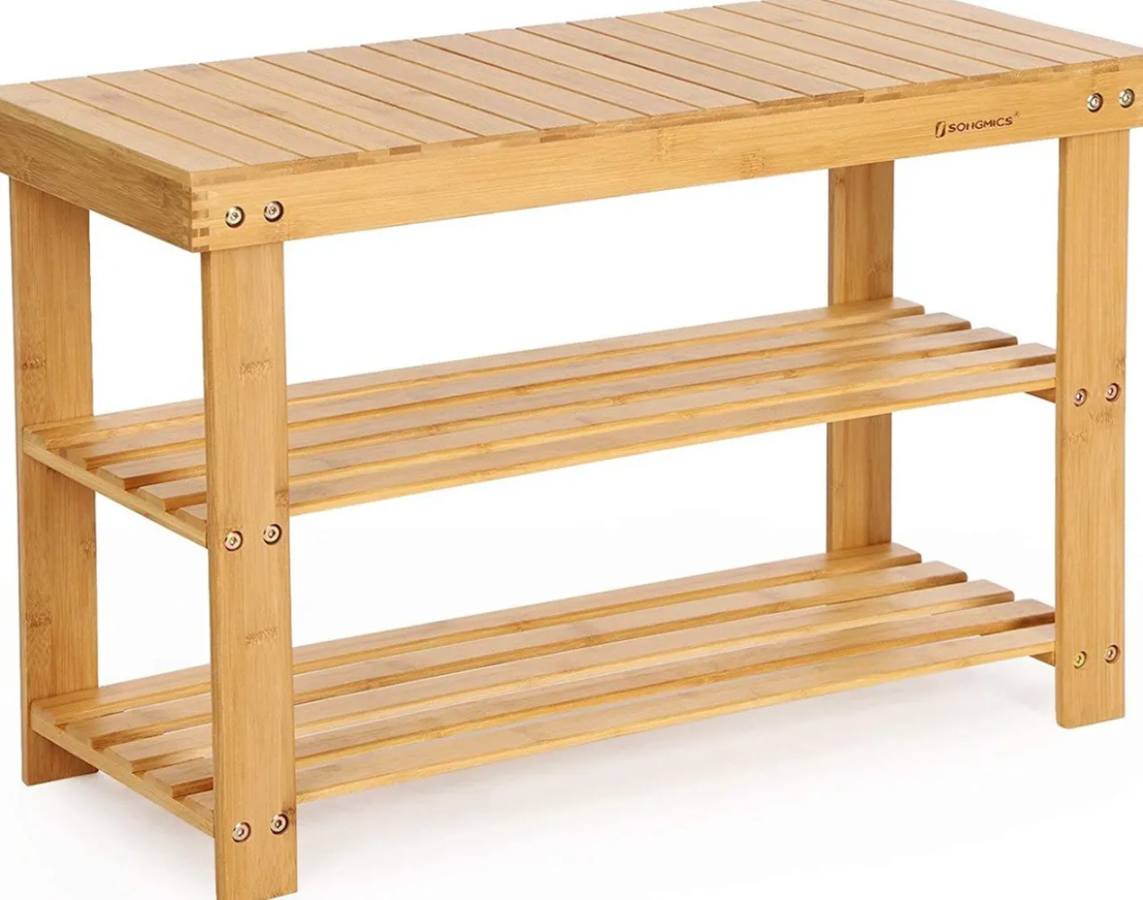 Schoenenrek Indusign bamboe Naturel bamboe