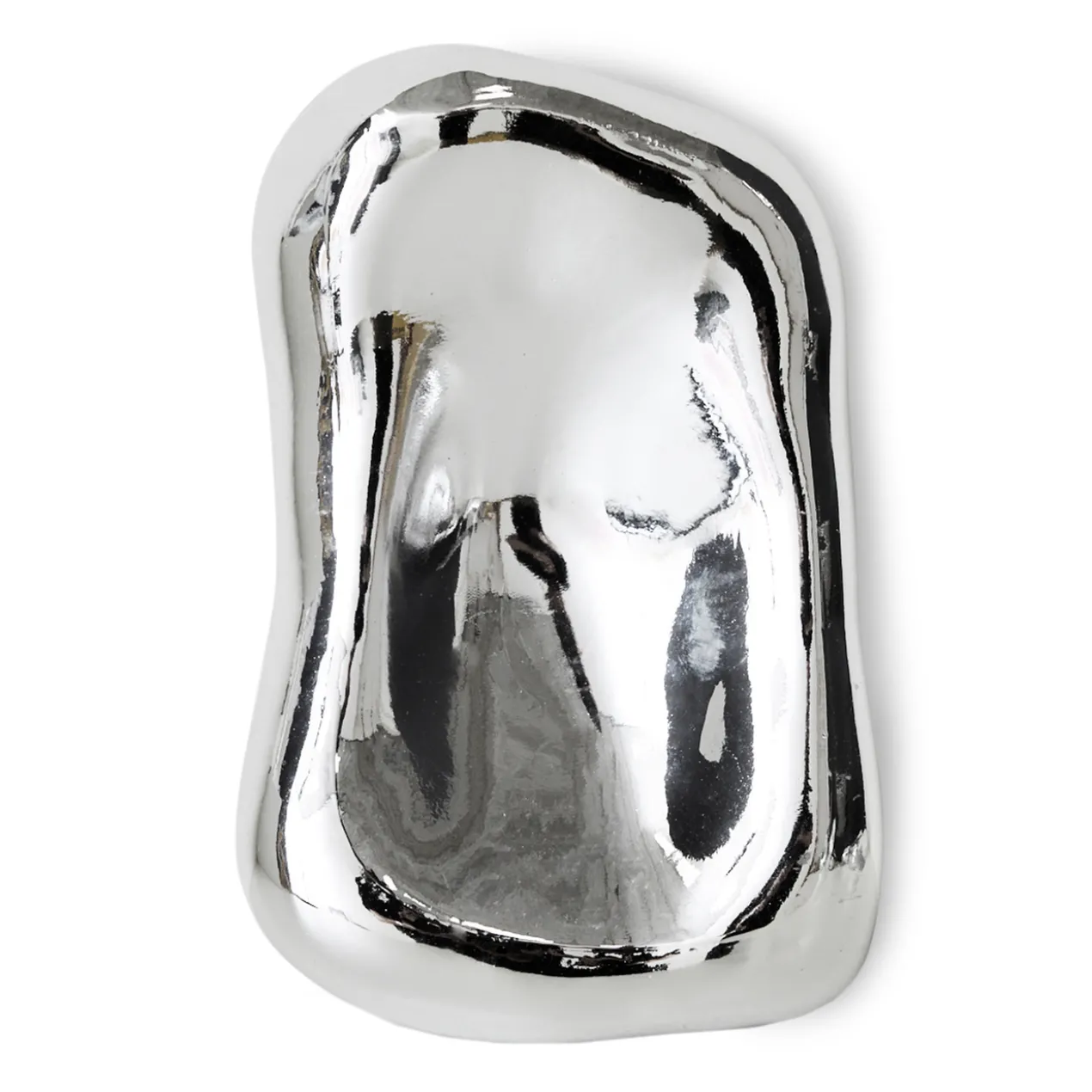 Sculptuur glass chrome no. 3