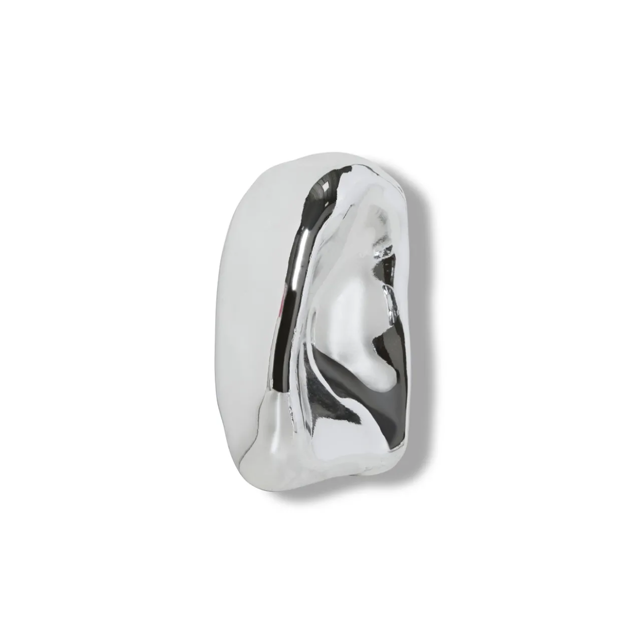 Sculptuur Glass chrome no. 4