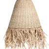 Seagrass hanglamp Tabanan met raffia naturel