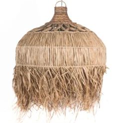 Seagrass / raffia hanglamp Ubur Ø60cm