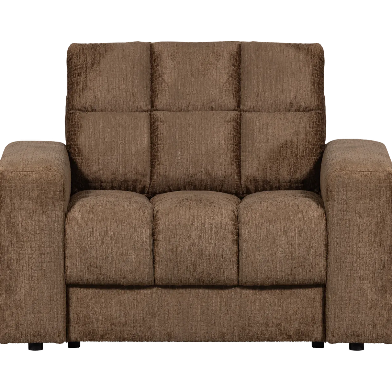 Second date fauteuil structure velvet brass