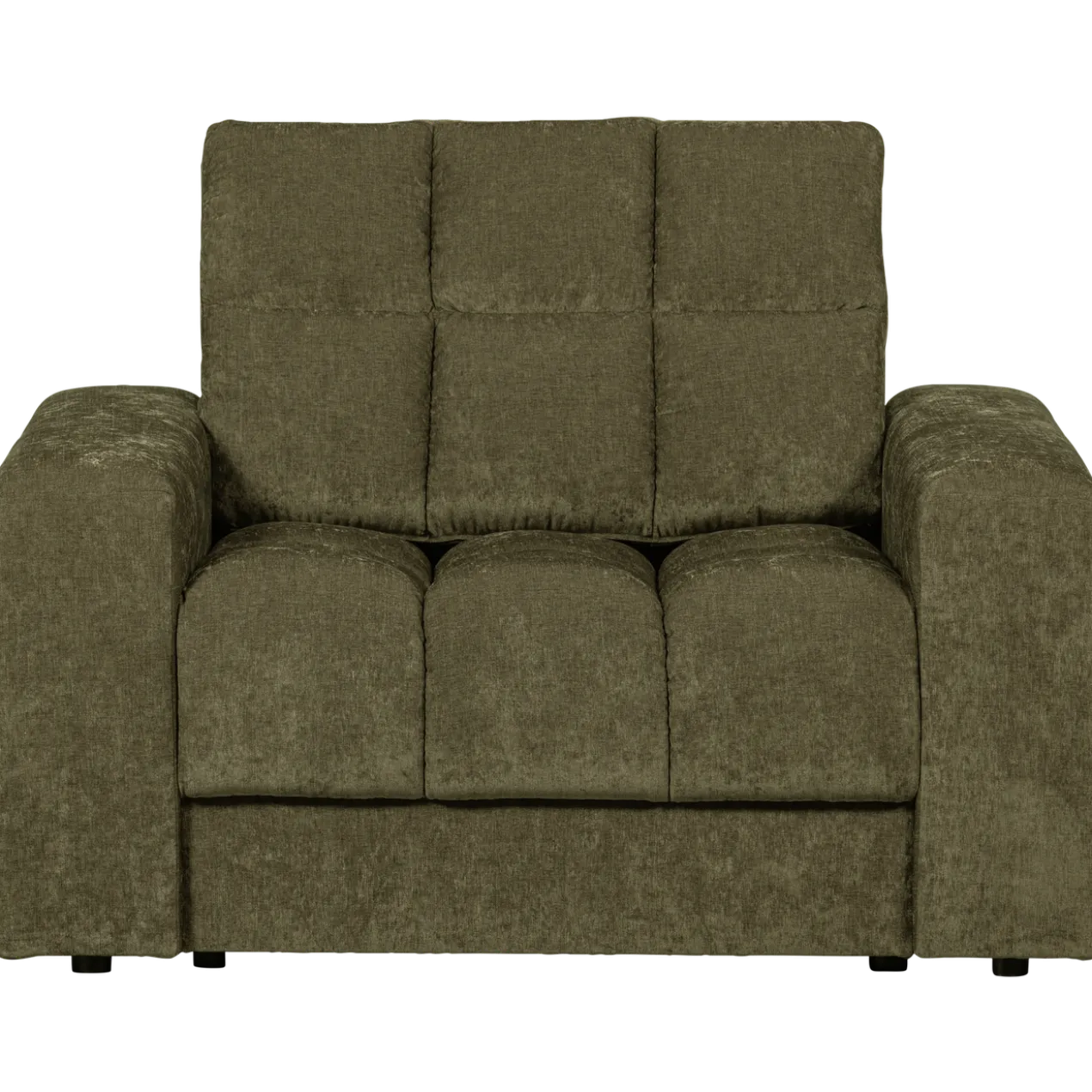 Second date fauteuil velvet groen