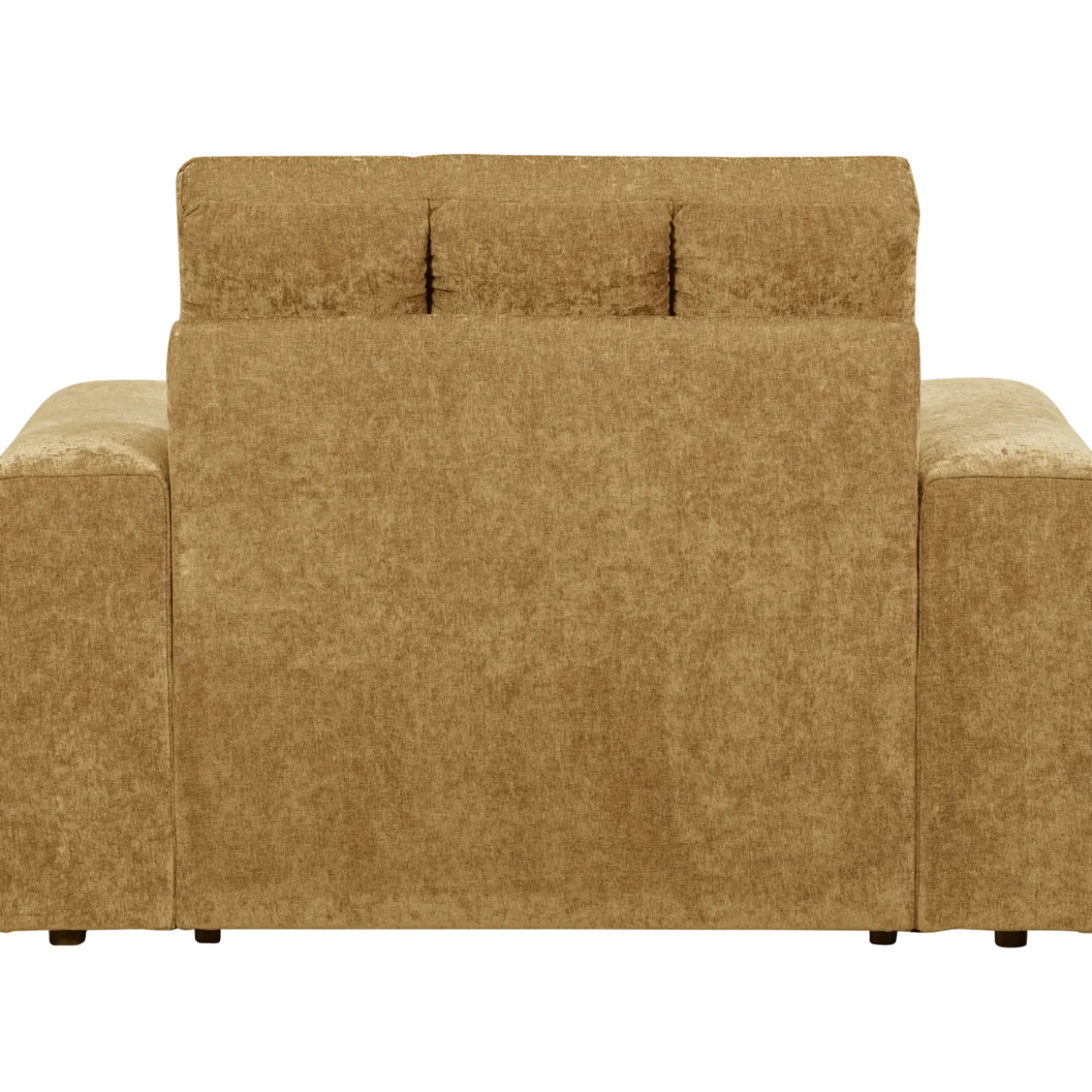 Second date fauteuil velvet goudgeel