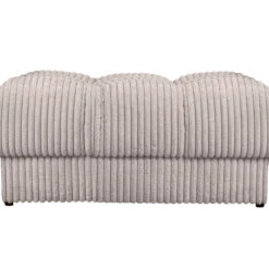 Second date hocker ribstof naturel