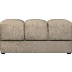 Second date hocker structure velvet wheatfield