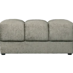 Second date hocker structure velvet frost
