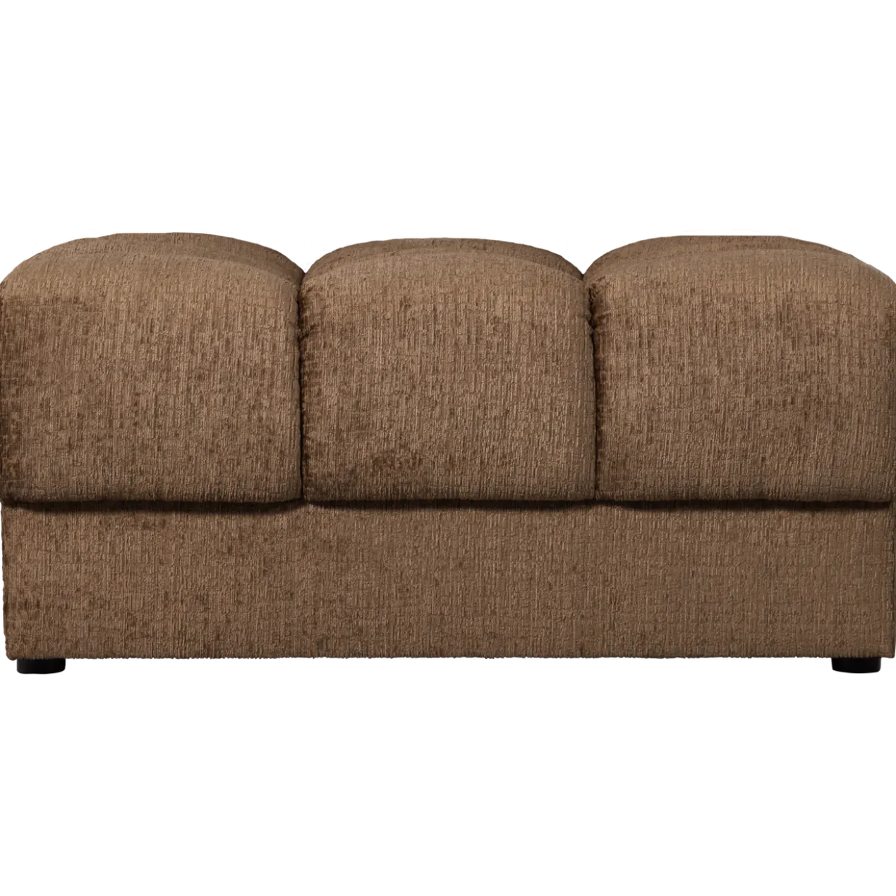 Second date hocker structure velvet brass