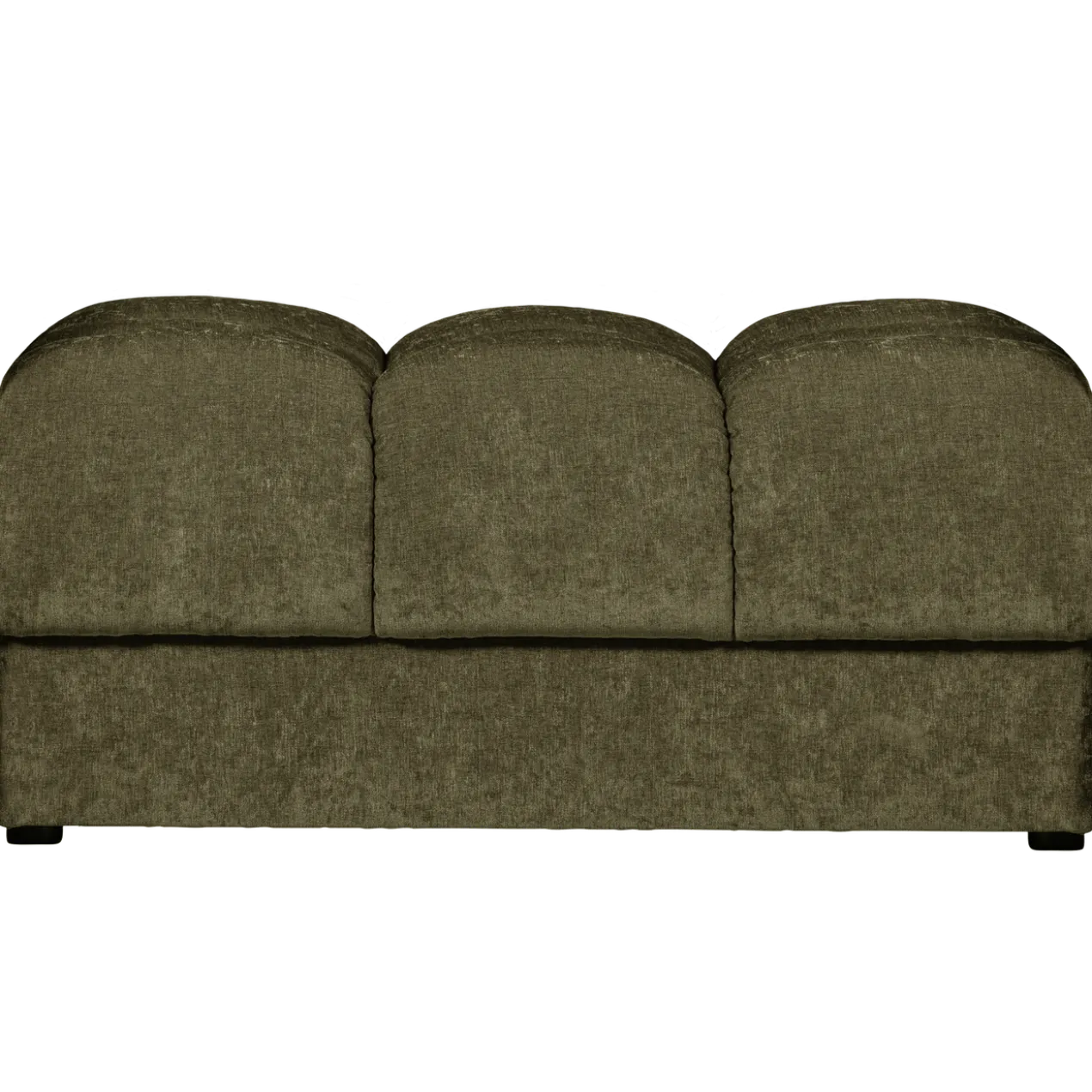 Second date hocker velvet groen