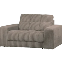 Second date loveseat ribstof mud