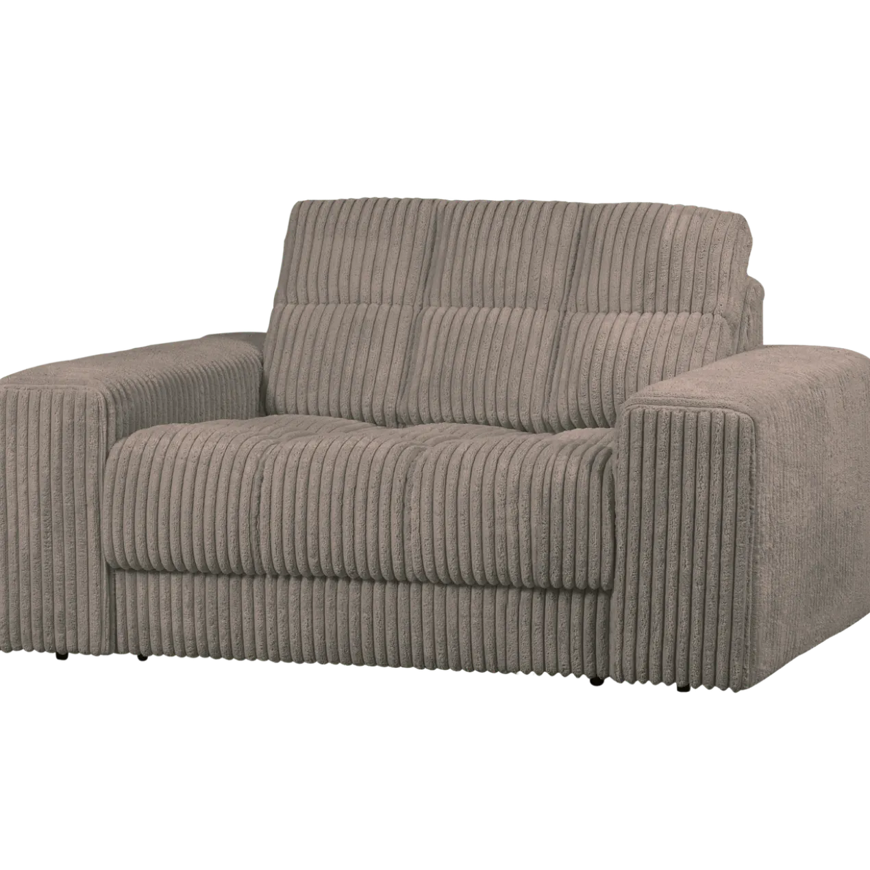 Second date loveseat ribstof mud