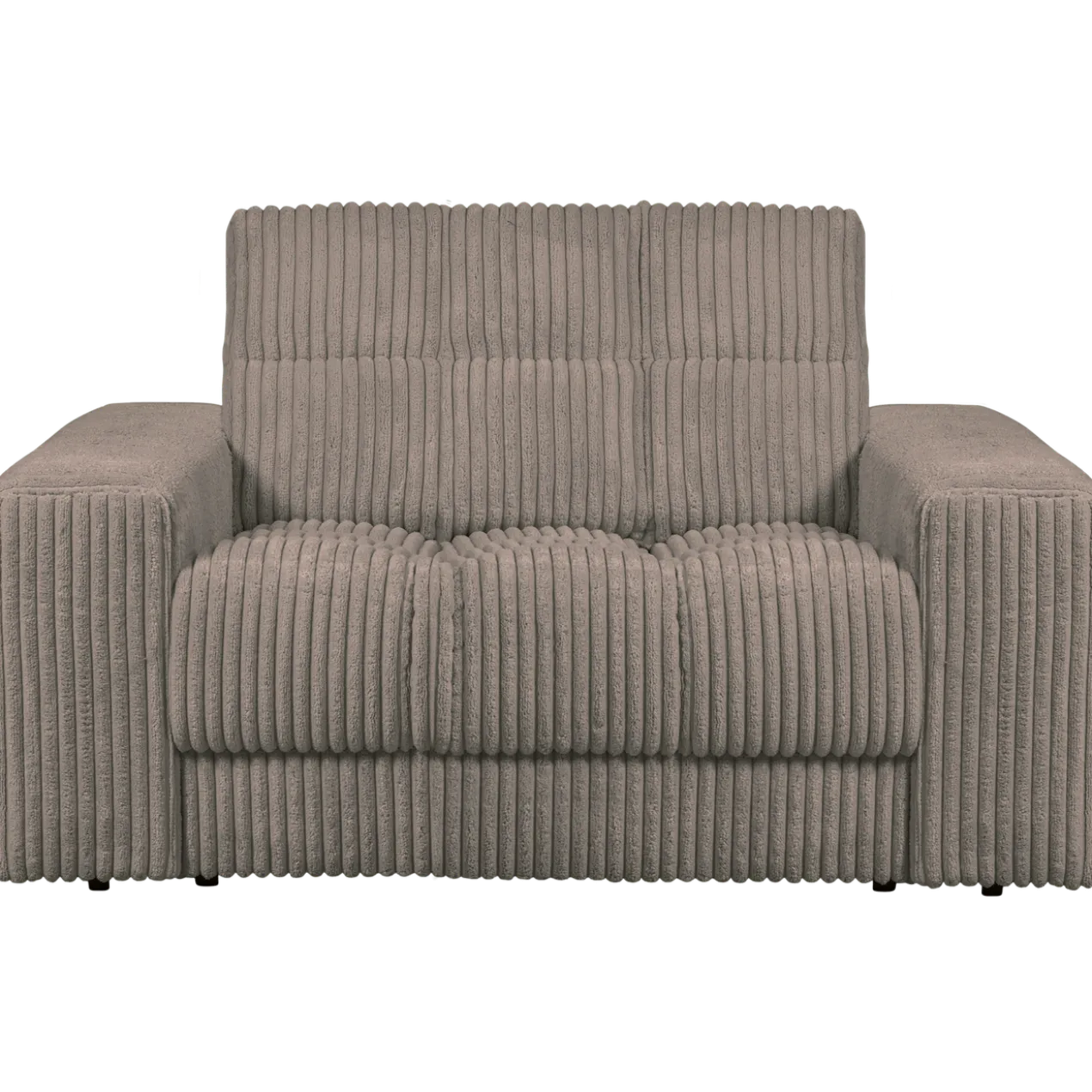 Second date loveseat ribstof mud