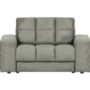 Second date loveseat structure velvet frost