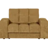 Second date loveseat velvet goudgeel