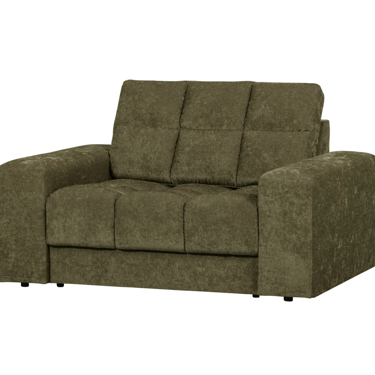 Second date loveseat velvet groen