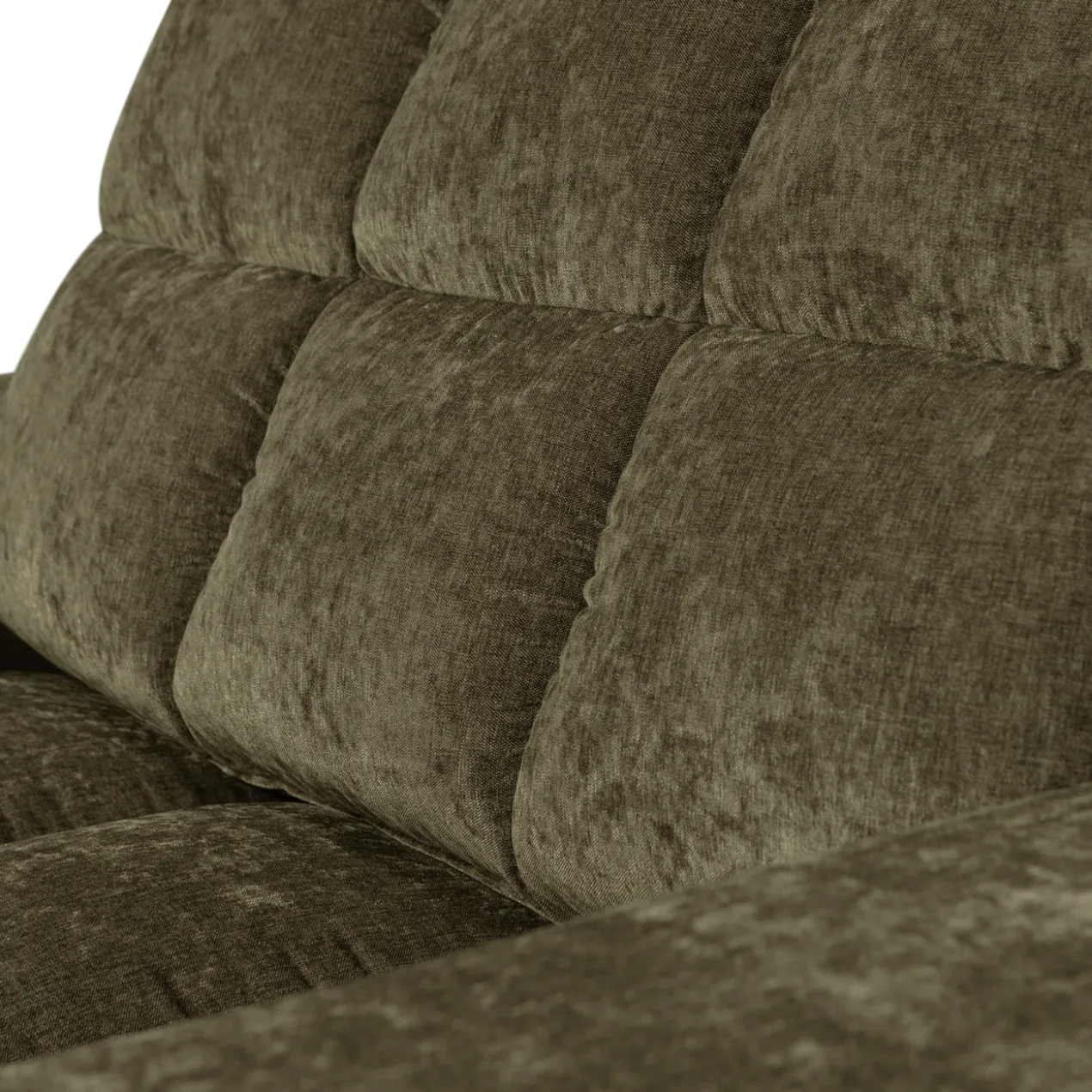 Second date loveseat velvet groen