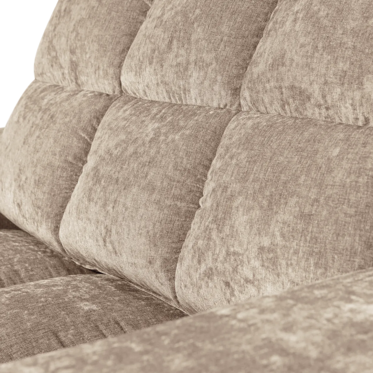 Second date loveseat velvet nougat